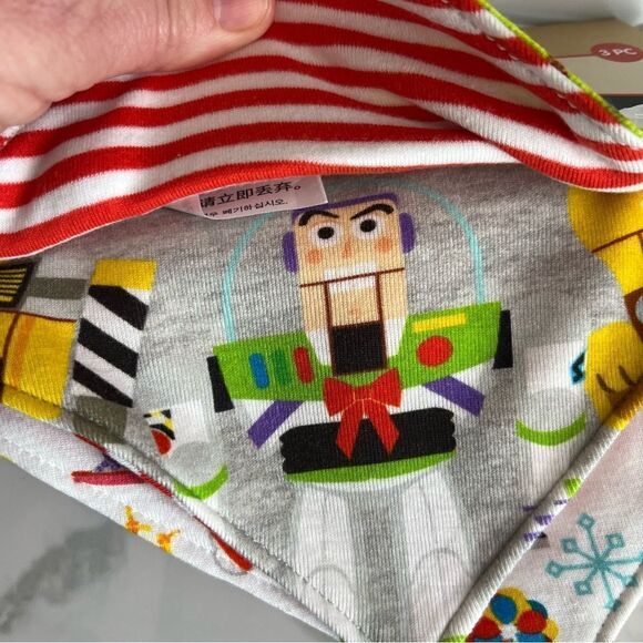 Disney Tails Pixar Small Pet Bandana Set of 3 NWT - Picture 4 of 5